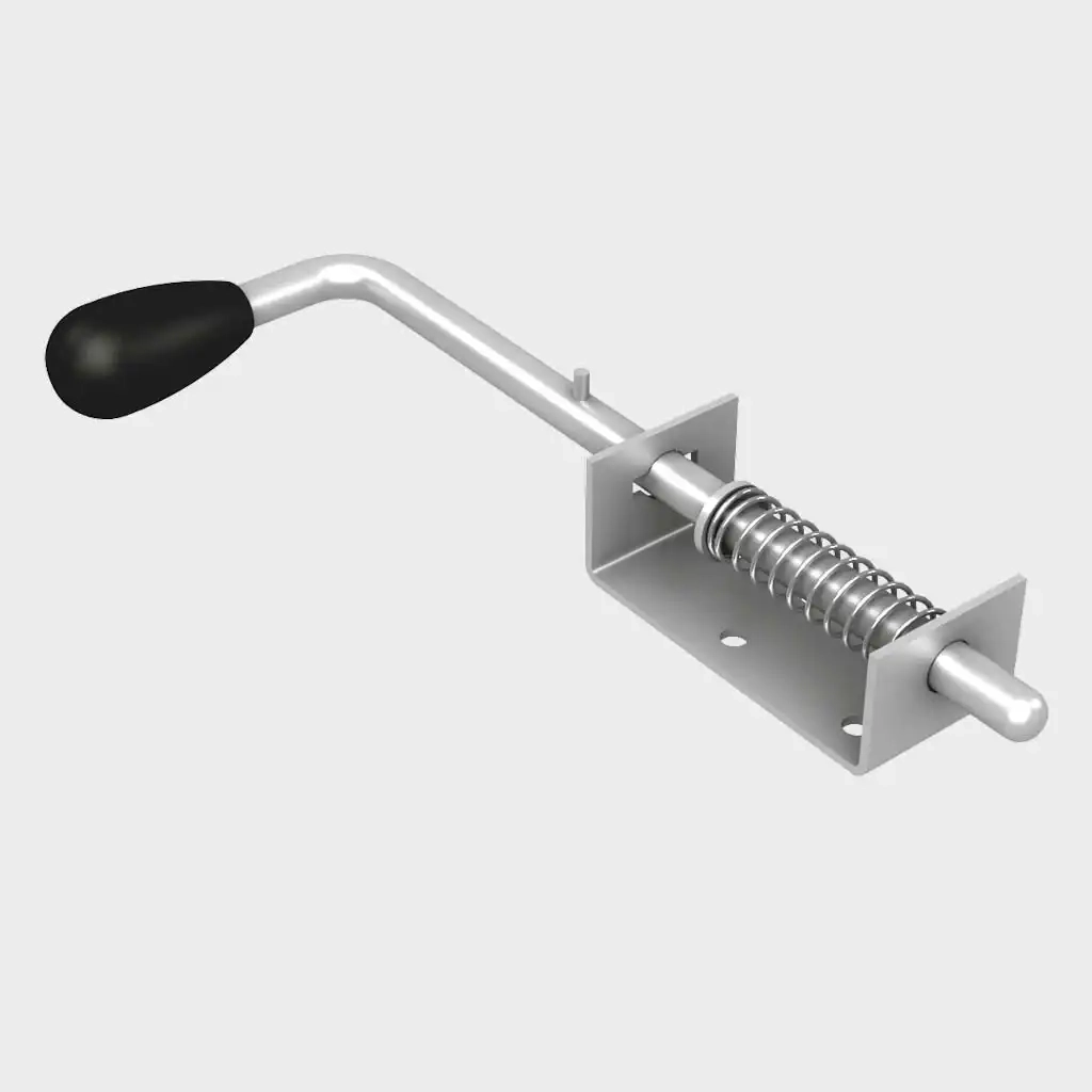 Задвижка для запирания полотна ворот